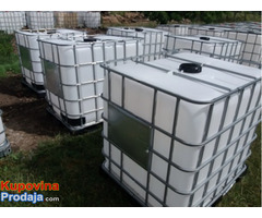 Plastični IBC kontejneri cisterne od 1000 l