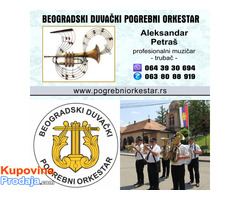 Zvanični pogrebni orkestar, trubači, muzika, sahrane Beograd