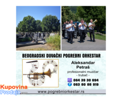 Beogradski duvački pogrebni orkestar bleh muzika trubači za sahrane - Fotografija 2/3