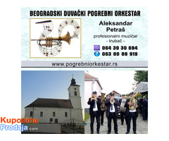 Beogradski duvački pogrebni orkestar bleh muzika trubači za sahrane - Fotografija 3/3