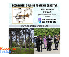 Zvanični pogrebni orkestar, trubači, muzika, sahrane Beograd