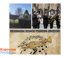 Beogradski duvački pogrebni orkestar bleh muzika trubači za sahrane - Fotografija 2/4